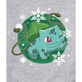 thumbnail image 3 of Pokémon - Bulba Pattern - Men's Crew Fleece Sweatshirt, 3 of 5