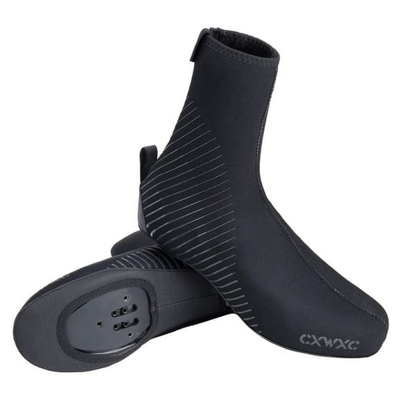 LOVIVER Waterproof Cycling Shoe Cover Warmer Windproof Footwear Thermal Reusable Shoecover AntiSlip Winter Rain Accessories for Hiking Highway S