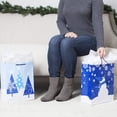 thumbnail image 2 of Large Holiday Gift Bags, Snowman and Trees (Pack of 2), 2 of 5