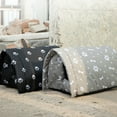 thumbnail image 3 of Billuyoard Casa de poliéster para mascotas, cálida y acogedora, para exteriores, adecuada para todas las razas, casa para gatos, cama para gatos Suministros para gatos Negro l, 3 of 6
