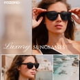 thumbnail image 2 of Fozono Classic Round Polarized Sunglasses for Women FZN825, 2 of 6
