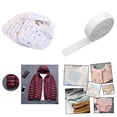 thumbnail image 3 of 2x White Elastic Flat Bias Binding Clothes Sewing, 3 of 8