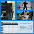 thumbnail image 3 of SNOW DEER Workout Gloves, Full Finger Padded Palm Weight Lifting Gym Gloves for Men & Women, Touch Screen Fingertips Washable Grip Gloves, 3 of 8