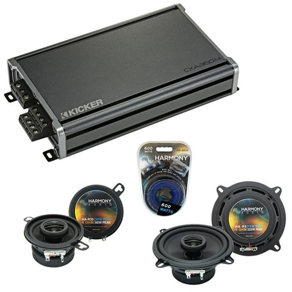 Fits Toyota Camry 1987-1991 Factory Speaker Upgrade Harmony R35 R5 & CXA360.4