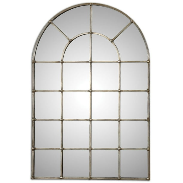 Uttermost 12875 Barwell Arched Window Pane Farmhouse Mirror Walmart