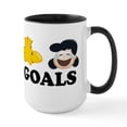 thumbnail image 2 of CafePress - Peanuts Emoji Mugs - 15 oz Ceramic Large White Novelty Mug, 2 of 4