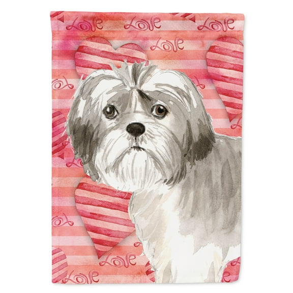 Love a Shih Tzu Puppy House Flag