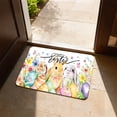 thumbnail image 5 of Easter Holiday Themed Decorative Floor Mat for Indoor Seasonal Home Celebration and Festive, 5 of 5