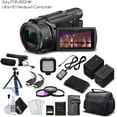 thumbnail image 1 of Sony FDR-AX53 4K Ultra HD Handycam Camcorder. Cinematographer Bundle, 1 of 8