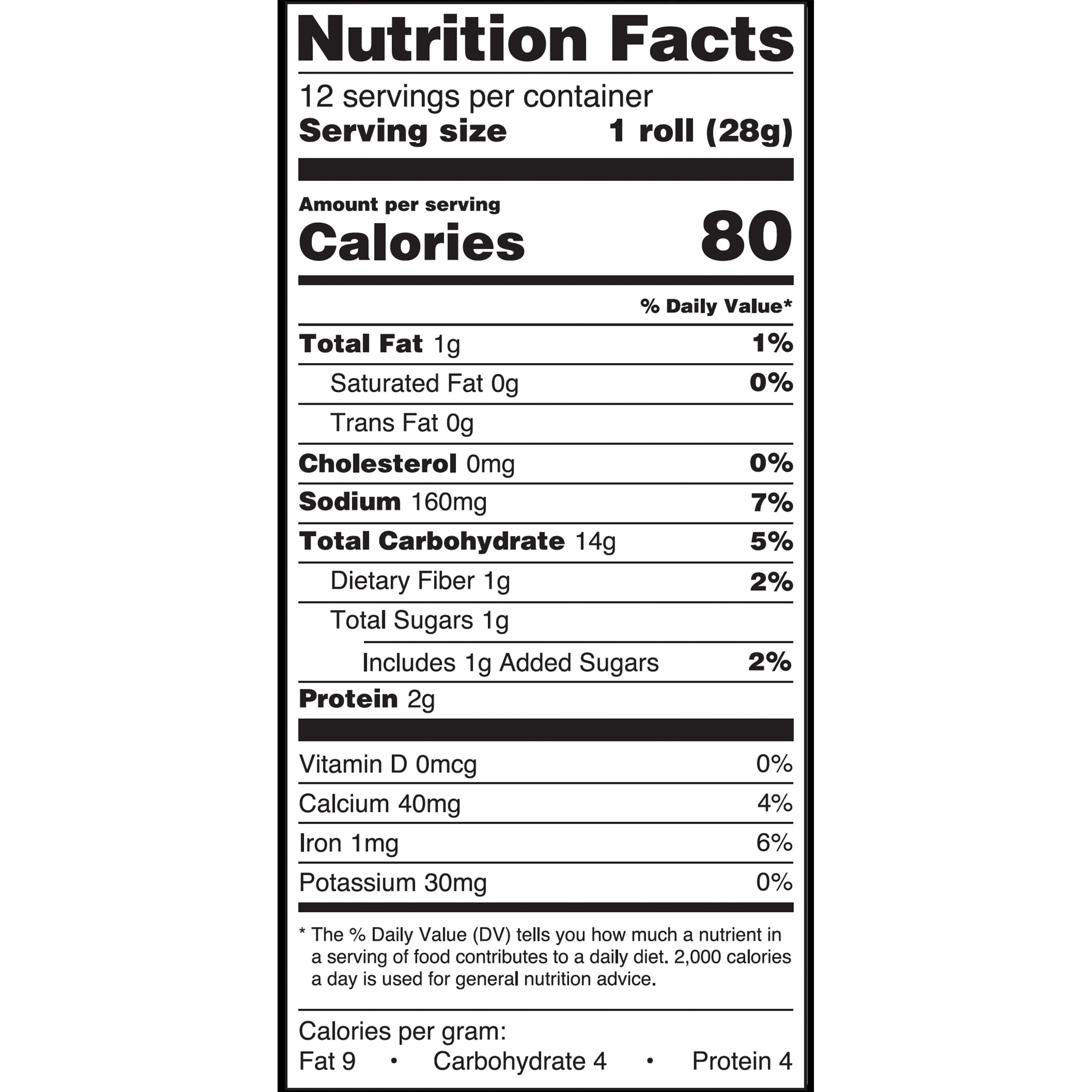 Great Value Brown and Serve White Dinner Rolls, 12 oz, 12 Count
