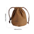 thumbnail image 1 of Mochila Con Cordón Para Acampar SUNDICK Bolsa de almacenamiento para acampar Bolsa de almacenamiento portátil de lona para viajes Senderismo Hugtrwg Para Estrenar, 1 of 9