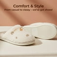 thumbnail image 2 of bebe Women's Slippers – Comfy and Soft Indoor Slides, Cozy House Slippers for Women, 2 of 10