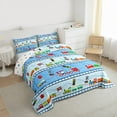 thumbnail image 3 of Castle Fairy Train Railroad 2-Piece Twin Comforter Set, 3 of 8
