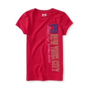 Angle View: Aeropostale Girls Athl. Dept. Graphic T-Shirt