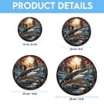 thumbnail image 5 of Great White Shark Ornament Christmas 2025, Great White Shark Stained Glass Hanging Window – Sun Catcher for Home Decor, Unique Christmas, 5 of 5