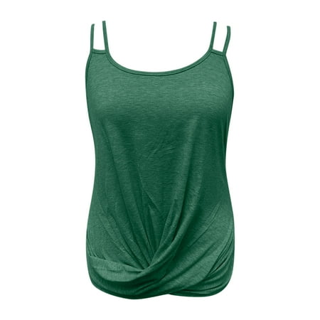 

KaLI_store Womens Dressy Tops Women Corset Top Strap Lace Push Up Bodycon Camisoles Crop Bustier Vest Streetwear Green M