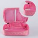 thumbnail image 4 of Bolsa de cosméticos impermeable de doble capa, bolsa de lavado creativa con rombos geométricos, bolsa de almacenamiento de nailon, estuche de cosméticos portátil, 4 of 5