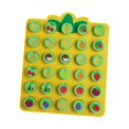thumbnail image 4 of LeeQinersw Wood Chess Board Game Memory Board Game Classic Strategy Game Brain Teaser Toys Fruit, 4 of 9