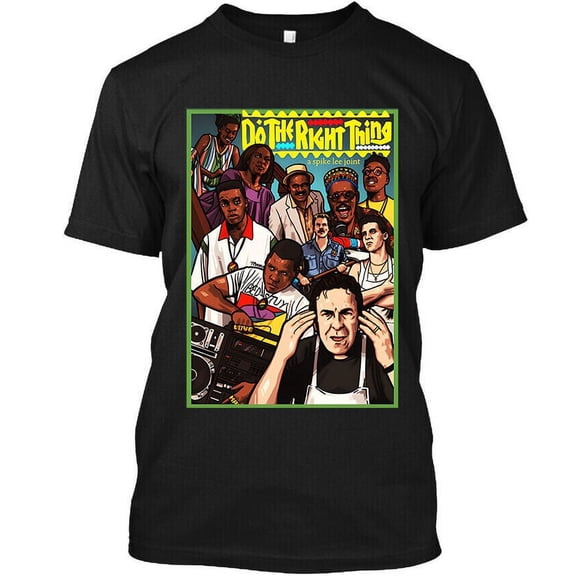 NEW! Popular Do the Right Thing American Graphic Vintage Logo T-Shirt SIZE S-4XL