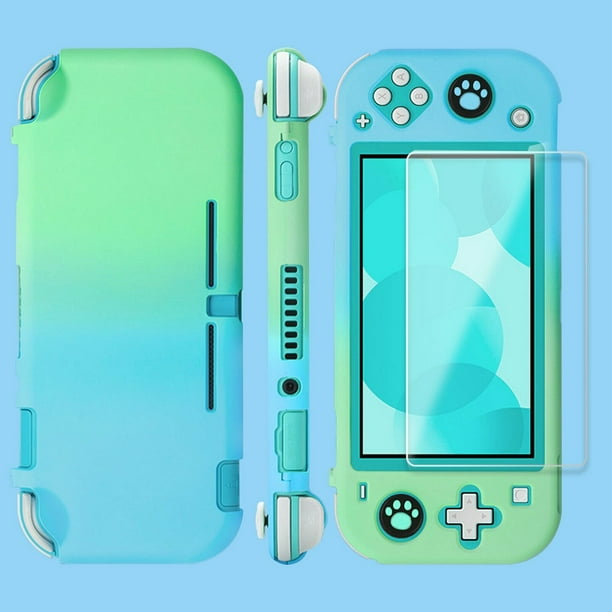 Protective Hard Case Cover Shell Screen Protector For Nintendo Switch Lite Blue Green Walmart Com Walmart Com