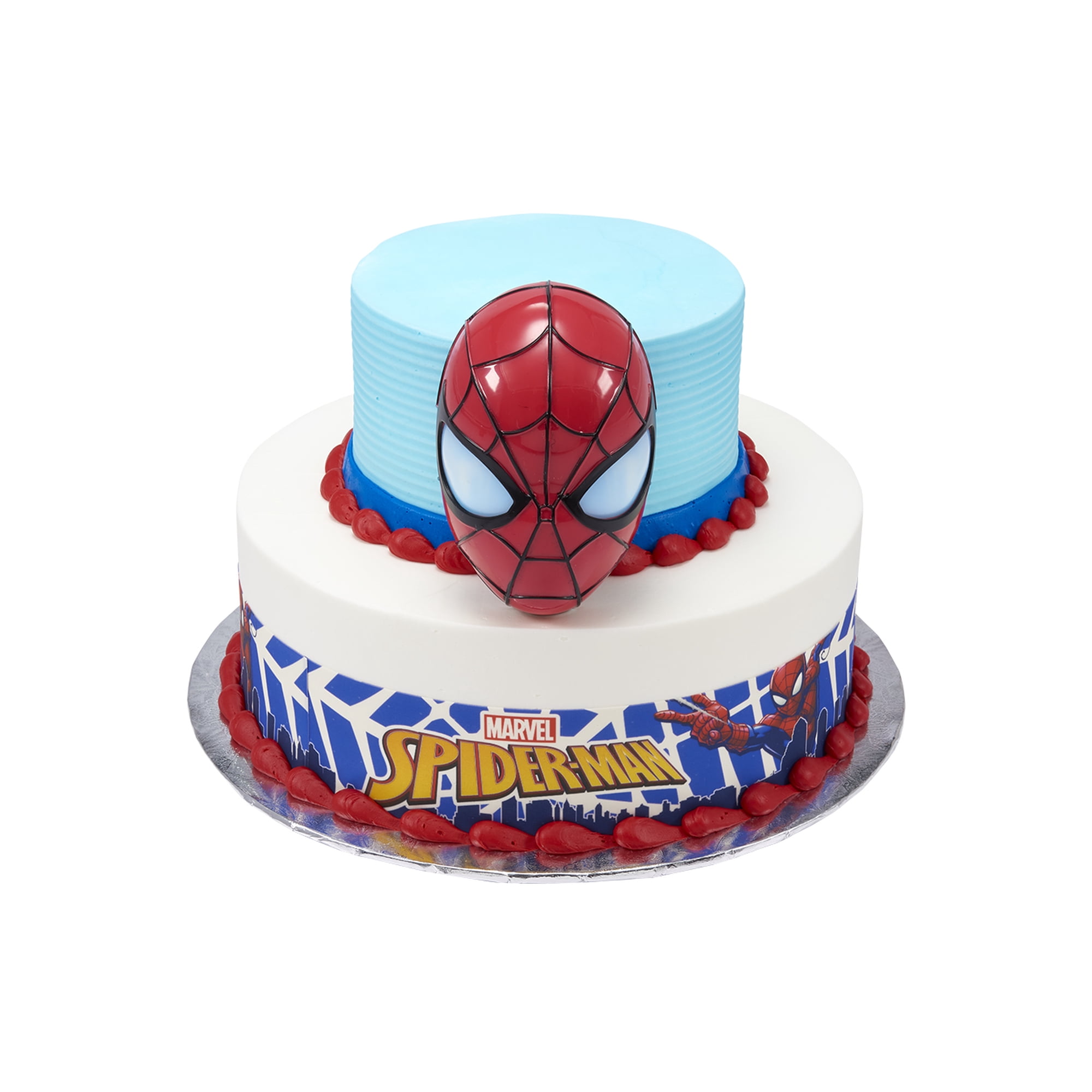 Spiderman 2 Tier Cake