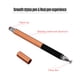 thumbnail image 4 of Lápiz Stylus de precisión 2 en 1 con cabeza conductora y punta de disco Juego de bolígrafos con Abanopi Aguja, 4 of 6