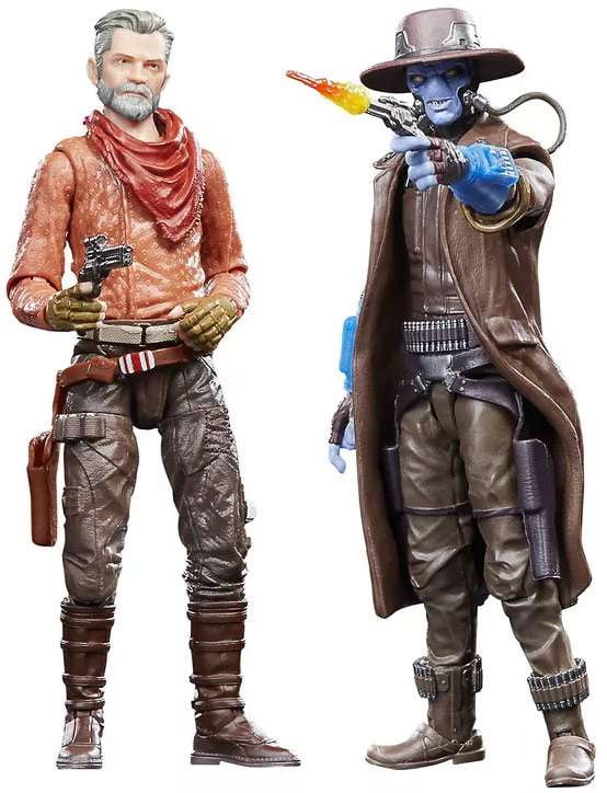 Hasbro Star Wars Black Series Cobb Vanth & Cad Bane Collectible Action Figure 2 Pieces, Black