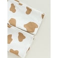 thumbnail image 7 of Kids Girls Summer Outfits Sleeveless Halter Tops and Elastic Cow Print Pants Set, 7 of 7