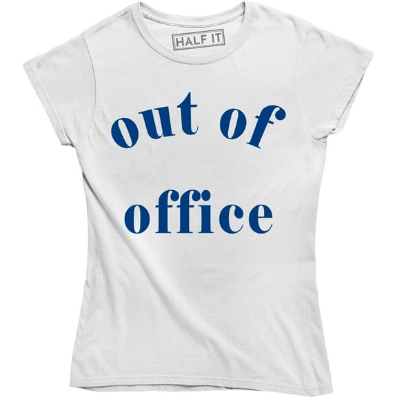 Out Of Office Funny Xmas Gift Secret Santa Women's T-Shirt