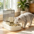 thumbnail image 5 of Automatic Food Feeder for Cats,Non-Slip Spill Proof Food Container for Indoor Pet Daily Use | Automatic Food Dispenser for Small Dog & Cat, 5 of 7
