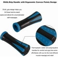 thumbnail image 4 of Muscle Roller Stick for Athletes - Body Massage Stick - Release Myofascial Trigger Points Reduce Muscle Soreness Tightness Leg Cramps & Back Pain for Physical Therapy & Recovery (Blue 1), 4 of 11