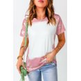 thumbnail image 6 of Redhotype Vibrant Tie Dye V-Neck Tee - Soft, Stylish Casual for Women, 6 of 8