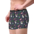 thumbnail image 2 of Pofeuu Christmas Party Print Men’s Boxer Briefs, Moisture-Wicking Underwear, Regular,Trunk-Small, 2 of 5