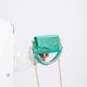 thumbnail image 2 of Bolso bandolera con cadena de color metálico para mujer Bolso de hombro Y2K Bolso de moda (Verde) FLhrweasw Nuevo, 2 of 8