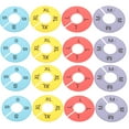 thumbnail image 6 of HAMPPLIES 20Pcs Clothing Size Dividers Round Plastic Hanger Separators for Organizing Clothes Home Organization, 6 of 8