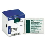 First Aid Only Inc Castile Soap Towelettes White FAE4004