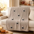 thumbnail image 5 of Throw Blanket Soft Fuzzy Plush 40 Inch X 60 Inch Halloween Themed Warm Cozy Blanket for Couch Bed Sofa Travel and Holiday Home Decor, 5 of 6