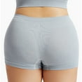 thumbnail image 2 of NAFUU Women's Boyshorts Panties Boxer Briefs Ladies Full Coverage Underwear Body Shaping High Waist Tummy Control Postpartum Briefs Comfort Soft Underwear, 2 of 5