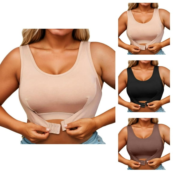 Sports Bras for Women Plus Size No Underwire Seamless Push Up Racerback Comfortable Athletic Bralettes Workout Bra