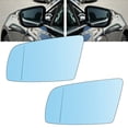 thumbnail image 4 of Espejos retrovisores de puerta azules con calefacción lateral izquierdo + derecho para BMW serie 5 E60 2003-2009, 4 of 11