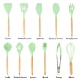 thumbnail image 7 of Silicone and Wood Cooking Utensils – Set of 12, 7 of 7