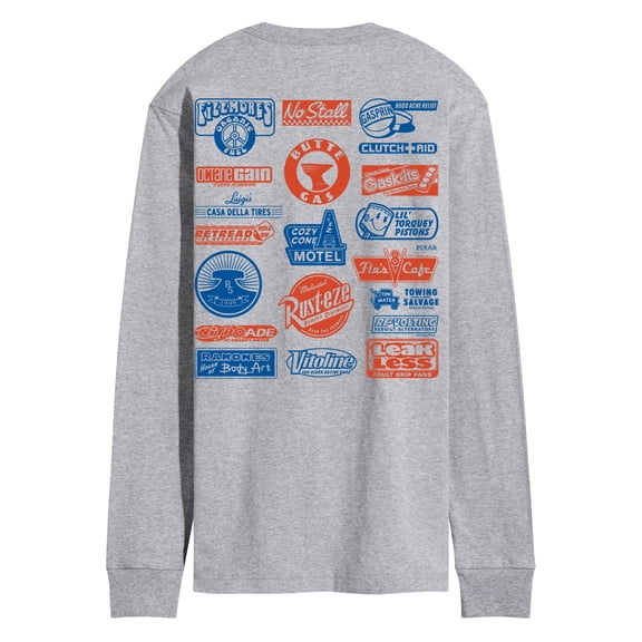 Cars - Piston Cup Sponsors - Men's Long Sleeve Graphic T-Shirt