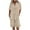Beige, variant on QLEICOM Summer 2 Piece Outfits for Women, Casual Loose Short Sleeve Tops and Shorts Lounge Sets, Oversized Cotton Linen T-shirts Shorts Matching Airport Travel Outfits