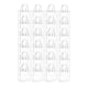 thumbnail image 1 of 20 Bolsas de Regalo Transparentes con Asa para Regalo de Boda, Bolsas Reutilizables para Regalo de Dulces, Bolsas de Regalo para Fiesta de Navidad, 15 X 20 X 7 cm, 1 of 8