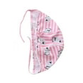 thumbnail image 5 of Toddler Girls Swimsuits One Piece Printed Bathing Suits Modest Swimwear with Hat Summer Beach Clothes Pink 3-4 Years, 5 of 5