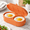 Orange 02-8.5*4.7*1.8, variant on Orange 02 8.5*4.7*1.8 Silicone Double Bite Egg Cooker for Breakfast Sandwiches Scrambled Eggs Muffins