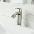thumbnail image 3 of VIGO Linus Single Handle Single-Hole Bathroom Vessel Faucet in Brushed Nickel, 3 of 12