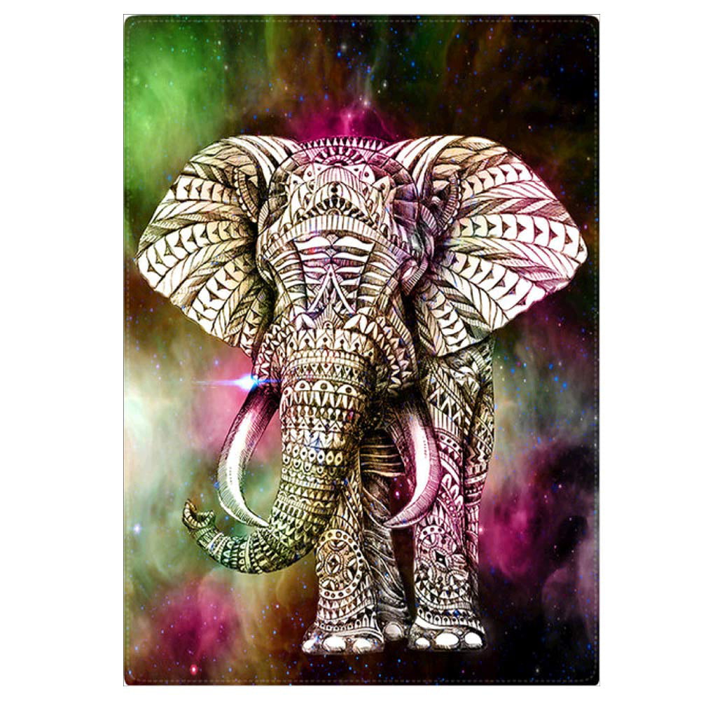 5D DIY Diamond Painting Elephant Art Embroidery Cross Stitch Animal Home Decor 