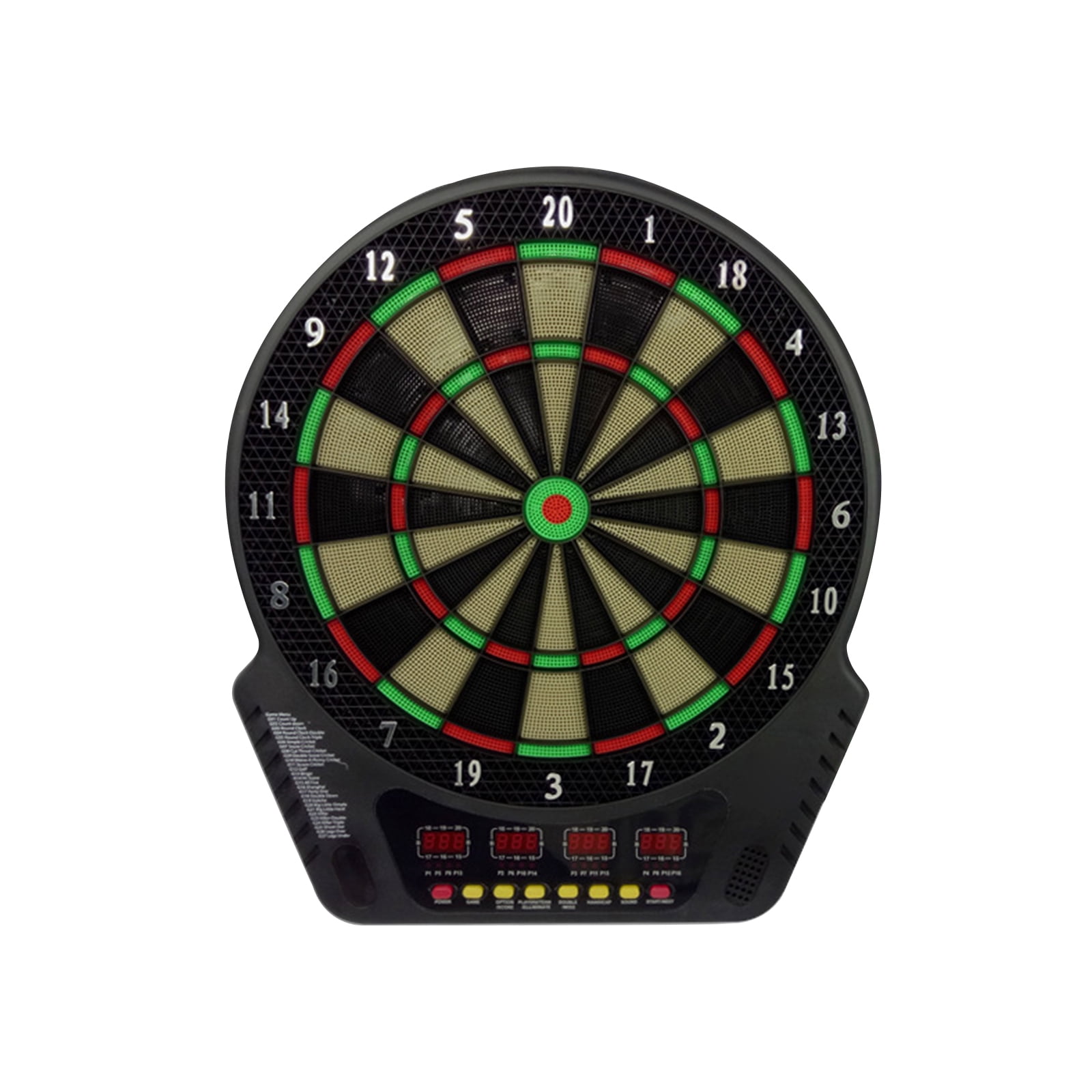 DART BOARD ELECTRONIC DARTBOARD LED SCORE DISPLAY SOFT TIP 18 GAMES ...