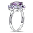 thumbnail image 3 of Everly Women's Amethyst and Tanzanite Sterling Silver Ring, 3 of 7